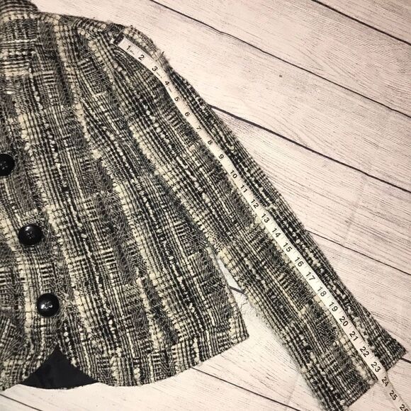 Lafayette 148 Textured Tweed Blazer Snap Front - Picture 10 of 10